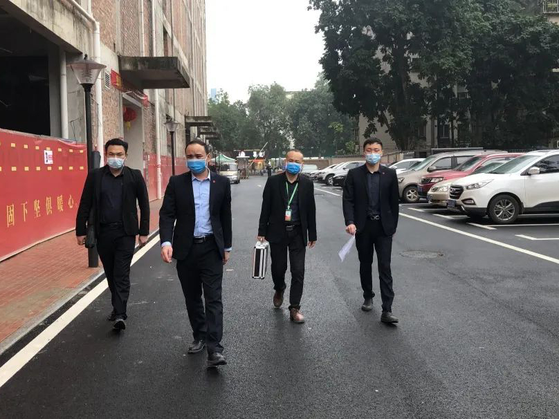 南鷹苑工地巡檢，打好復(fù)工第一戰(zhàn)